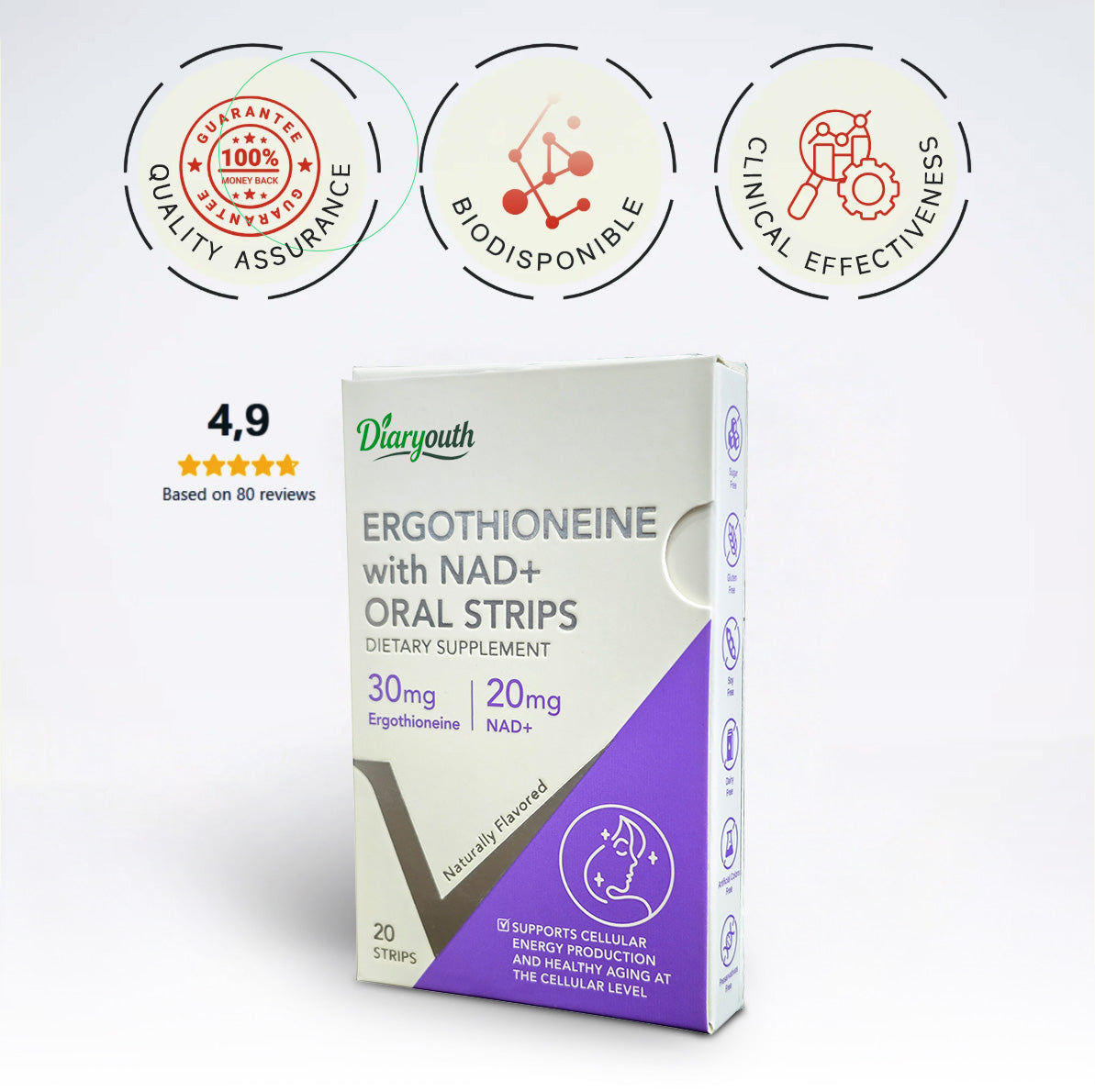 Diaryouth Cellular Anti-Aging Oral Strips