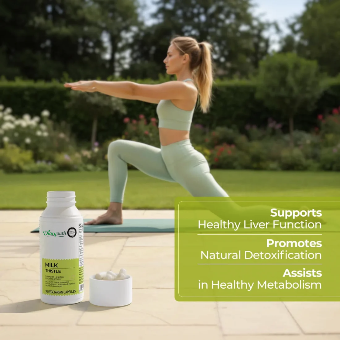 Milk Thistle Liver Detox Capsules