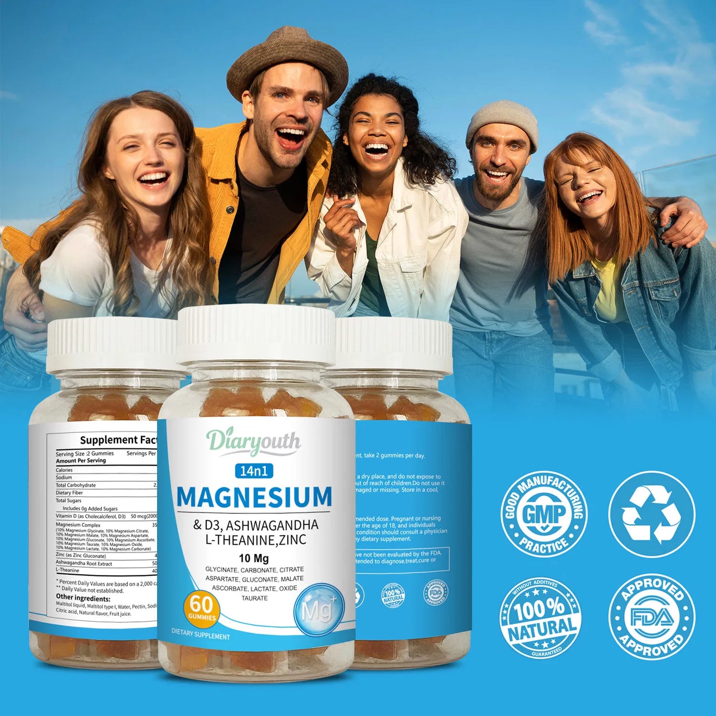 Magnesium & Ashwagandha Gummies